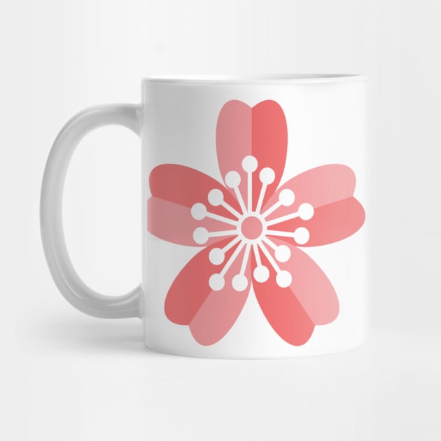 Cute Colorful Hibiscus by SWON Design